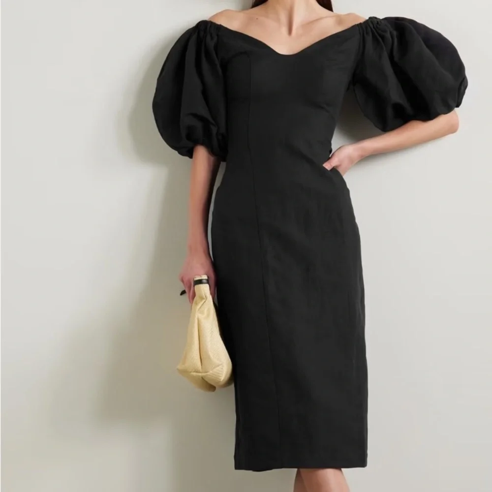 Mara Hoffman Namari Dress In Black 6 NWT - Picture 4 of 11
